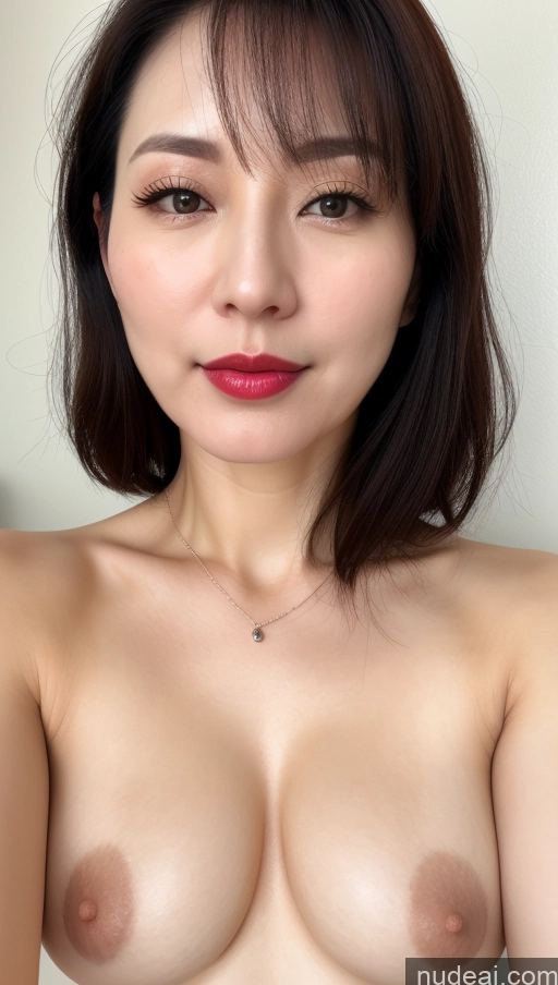 related ai porn images free for One Lipstick Close-up View Black Hair Woman Beautiful Fairer Skin Korean Perfect Boobs 40s