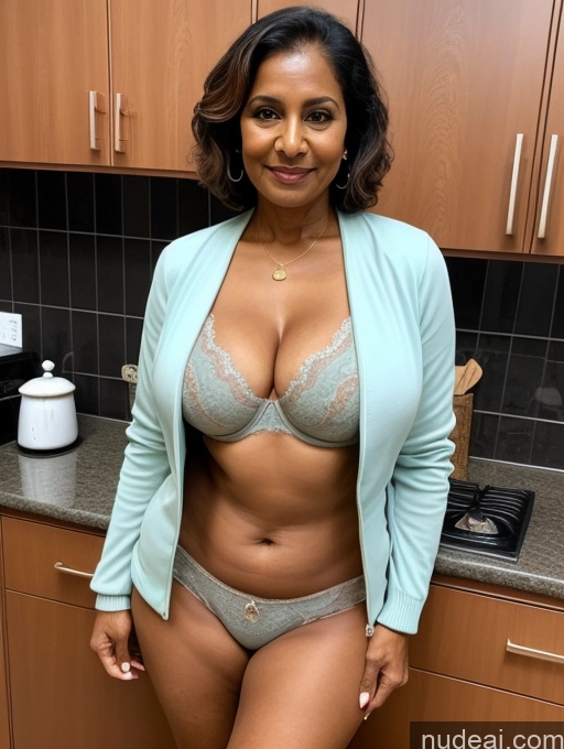 related ai porn images free for Milf Perfect Boobs Beautiful Perfect Body Dark Skin 70s Indian Kitchen Bra Jacket Professor Secretary Stylish Suit Cleavage Partially Nude Detailed Bobcut Busty