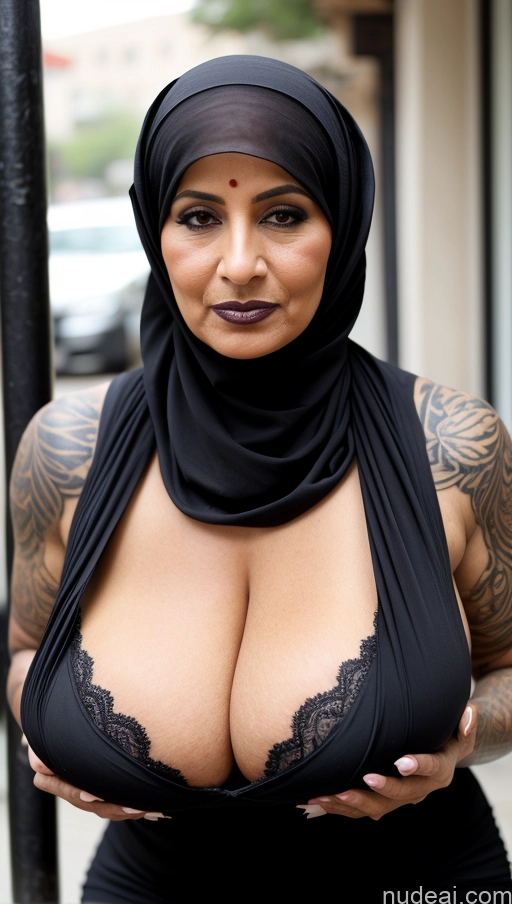 related ai porn images free for Milf Huge Boobs Beautiful Tattoos Muscular Big Ass Thick Big Hips Tall Dark Skin Seductive Messy Arabic Street Close-up View Goth Niqab Sari Cleavage Detailed Sexy Face Ginger 60s Busty Eating