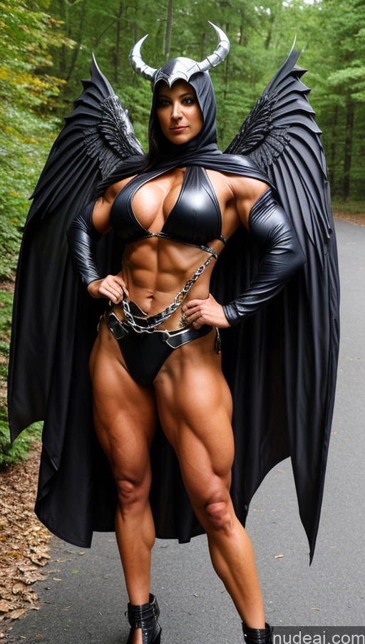 related ai porn images free for Several Fantasy Armor Bodybuilder Muscular Abs Busty Hawkgirl