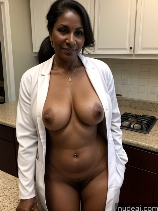 related ai porn images free for Milf Two Perfect Boobs Perfect Body Pubic Hair Dark Skin 70s Indian Kitchen Nude Jacket Lab Coat Professor Secretary Topless Detailed Busty Ponytail