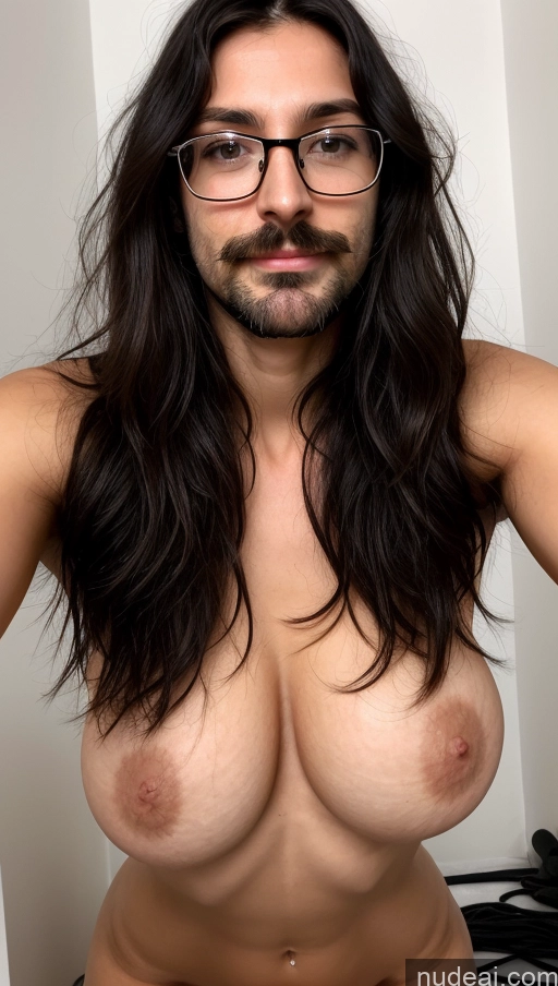 related ai porn images free for Model Pubic Hair Small Tits Beautiful Black Hair Long Hair Glasses 30s Hairy Women Sexy Face Nude Cumshot