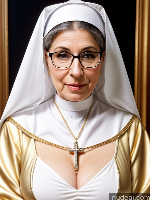 related ai porn images free for Woman Busty Small Tits Glasses Fairer Skin Pubic Hair 60s White Nun Cleavage Gold Jewelry Diamond Jewelry