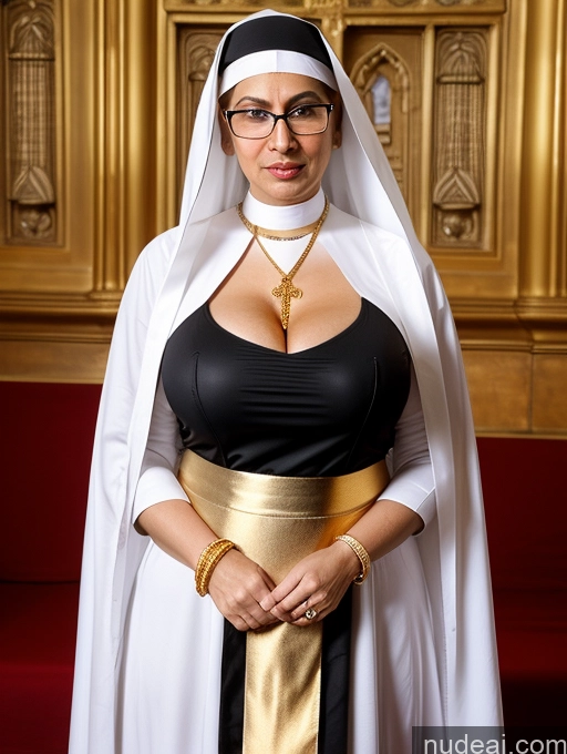related ai porn images free for Busty Small Tits Glasses Fairer Skin Pubic Hair Nun Cleavage Gold Jewelry 50s Model Indian