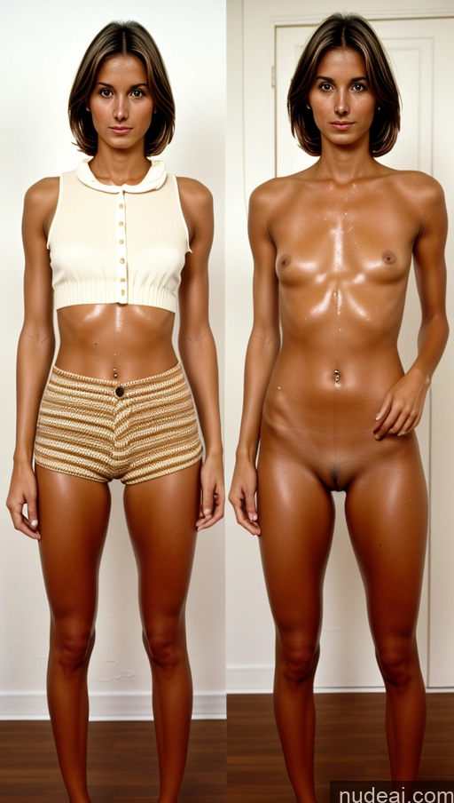 related ai porn images free for Skinny Tanned Skin Oiled Body Italian 70s Onoff Short