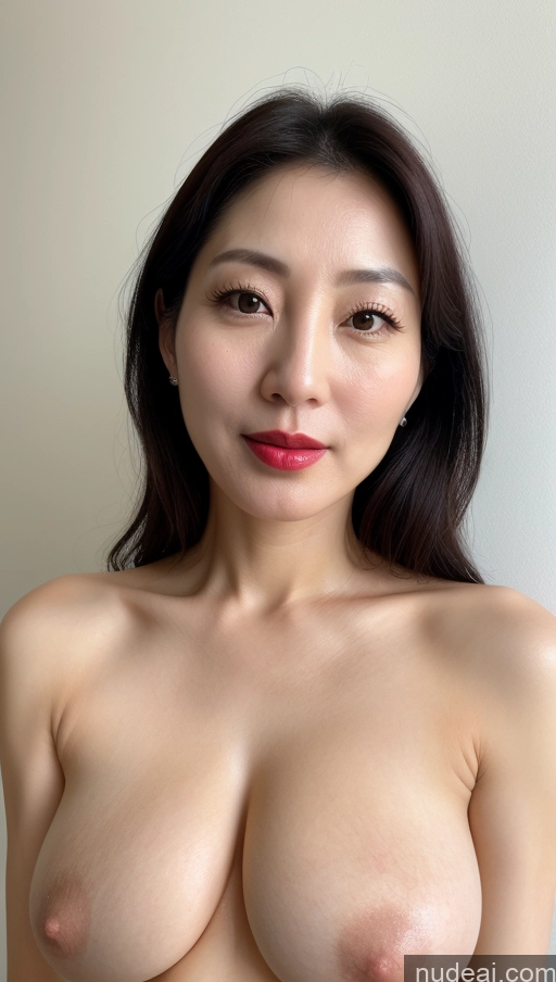 related ai porn images free for Woman One Perfect Boobs Beautiful Lipstick Fairer Skin Black Hair Korean Close-up View 40s