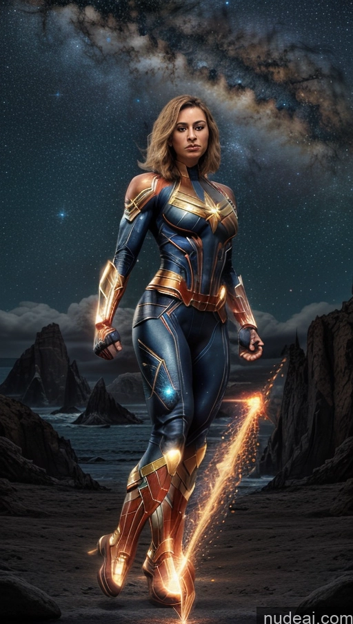 related ai porn images free for Bodybuilder Muscular Abs Busty Several Stargazing Captain Marvel Powering Up Dynamic View Has Wings