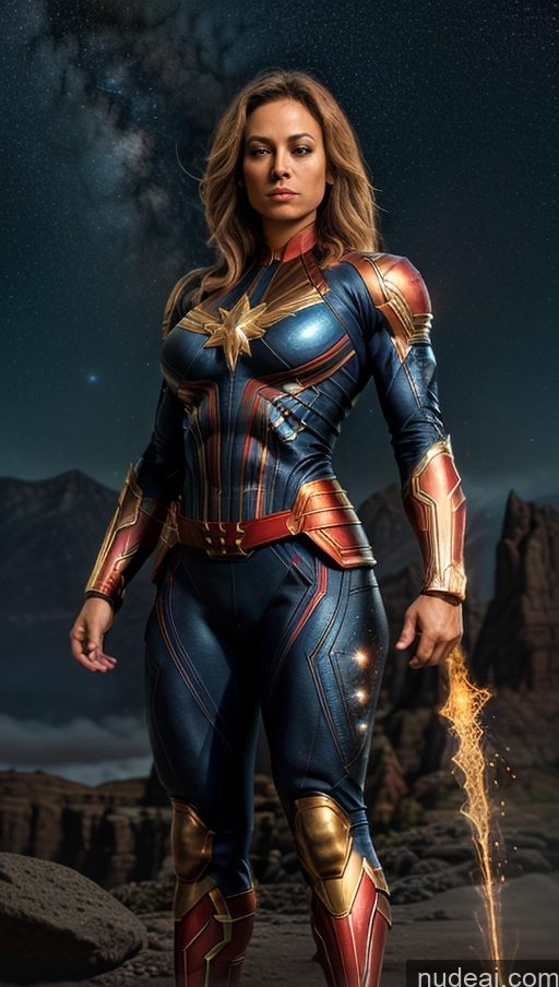 related ai porn images free for Bodybuilder Muscular Abs Busty Several Stargazing Captain Marvel Powering Up Dynamic View Has Wings