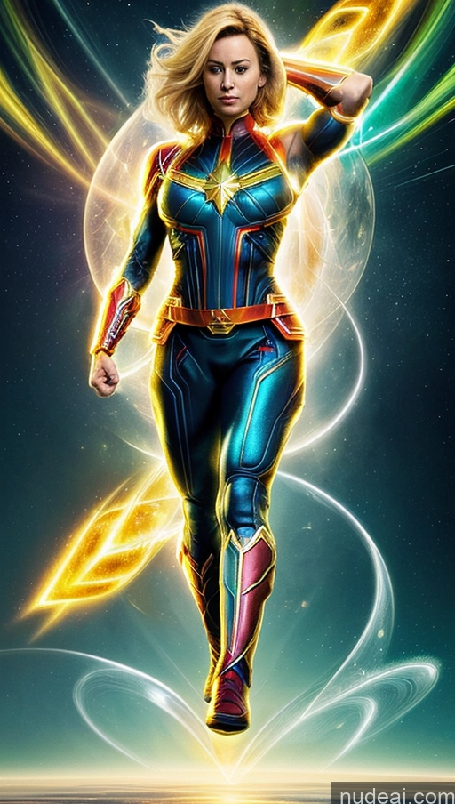 related ai porn images free for Bodybuilder Muscular Abs Several Super Saiyan Powering Up Busty Perfect Boobs Captain Marvel Neon Lights Clothes: Yellow Regal Surrealist Dynamic View