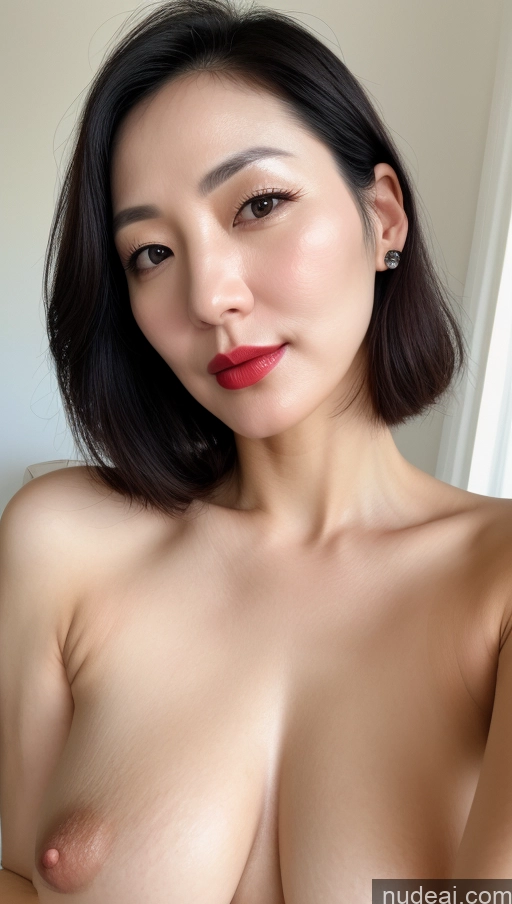 related ai porn images free for One Beautiful Lipstick Close-up View 40s Perfect Boobs Fairer Skin Black Hair Korean Woman