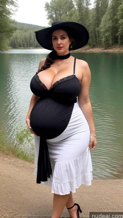 related ai porn images free for Huge Boobs Big Ass Perfect Body Fairer Skin Lipstick Spanish Black Hair Traditional Thick Pigtails Dark Lighting Sundress Cleavage Busty Lake Victorian Hat Pregnant