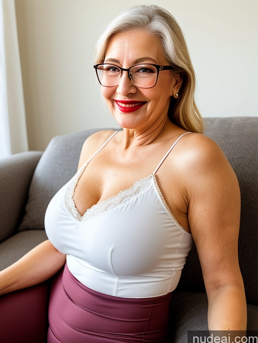 related ai porn images free for 80s Czech Busty Tall Glasses Lipstick Happy Couch Close-up View Blouse Chemise Yoga Pants Detailed Plank
