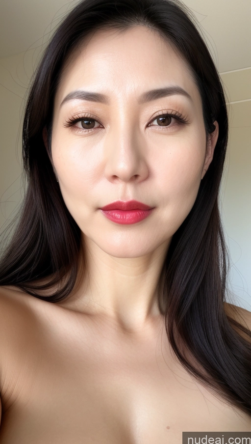 related ai porn images free for Woman One Perfect Boobs Beautiful Lipstick Fairer Skin 40s Black Hair Korean Close-up View