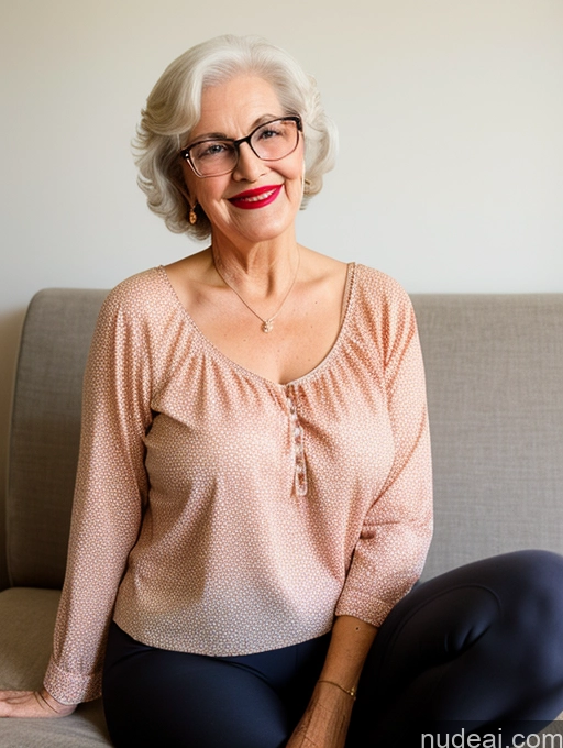 related ai porn images free for 80s Czech Busty Tall Glasses Lipstick Happy Couch Blouse Chemise Yoga Pants Detailed 60s