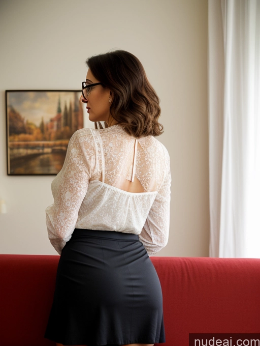 related ai porn images free for Czech Busty Glasses Lipstick Couch Blouse Chemise Detailed Long Skirt Long Legs 80s Mini Skirt Panties Back View