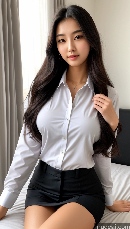 related ai porn images free for Sorority Beautiful 18 Korean Bedroom Long Hair Secretary Shirt Suit Black Hair Seductive Perfect Boobs