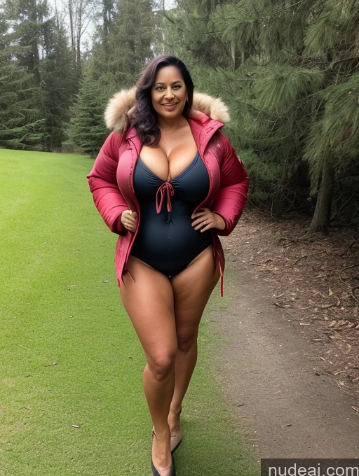 related ai porn images free for Milf One Busty Huge Boobs Thick Tanned Skin Front View Microkini Thong Vampire 60s Lumberjack Polynesian Parka