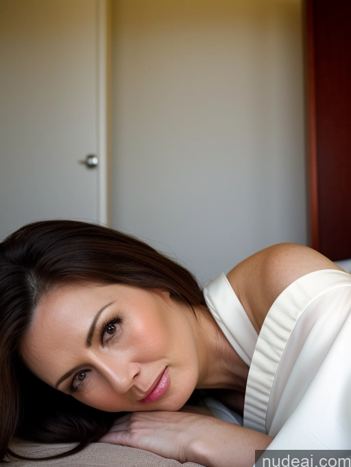 related ai porn images free for Milf One 40s Bedroom Kimono Shocked Beautiful White Brunette Straight Small Tits Close-up View Black And White Fairer Skin On Back