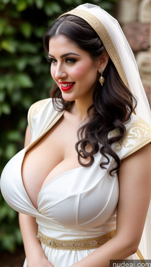 related ai porn images free for Huge Boobs Big Ass Fairer Skin Cleavage Persian Black Hair Traditional Wedding Roman Lipstick Thick Side View Seductive 20s Happy Long Hair