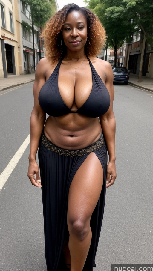 related ai porn images free for Milf Huge Boobs Beautiful Tattoos Muscular Big Ass Thick Big Hips Tall Dark Skin 60s Seductive Ginger Messy Nigerian Street Close-up View T-pose Bikini Long Skirt Cleavage Detailed Sexy Face