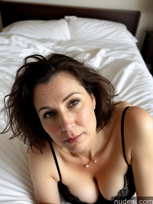 related ai porn images free for Milf One Small Tits Fairer Skin 40s Shocked Brunette Messy British Bedroom Close-up View On Back Kimono Black And White