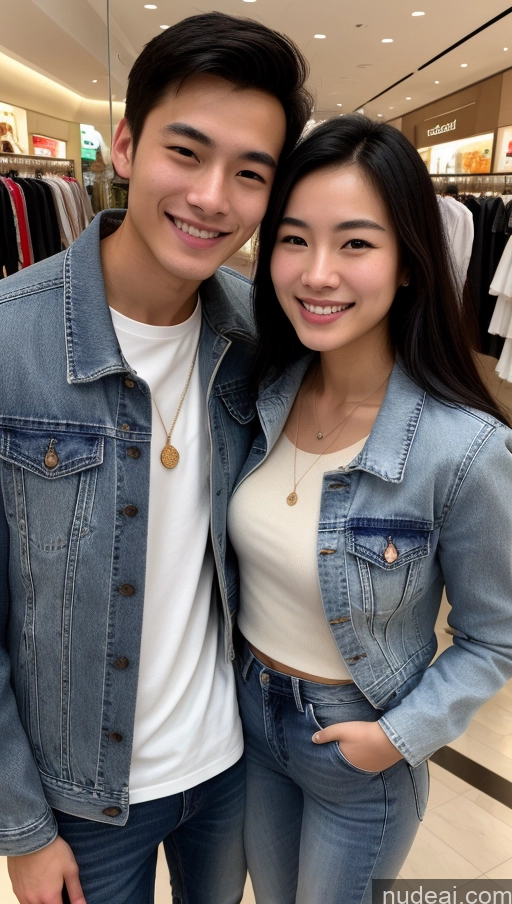 related ai porn images free for Skinny 18 Black Hair Chinese Woman + Man Happy Detailed Skin Detail (beta) Small Ass Small Tits Beautiful Mall Jeans Jacket