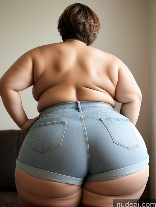 related ai porn images free for Woman Huge Boobs Big Ass Thick Chubby Fat 40s Seductive Pixie Back View Bending Over Daisy Dukes