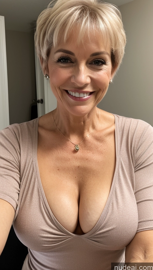 related ai porn images free for Milf Skinny Perfect Body Happy Pixie Close-up View Shirt Cleavage Detailed Halloween Small Tits