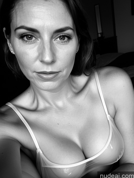related ai porn images free for Milf Small Tits Fairer Skin 40s Shocked Brunette Straight British Black And White Bedroom Close-up View On Back Chemise Transparent Dark Lighting