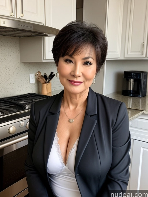 related ai porn images free for Milf Perfect Boobs Beautiful Perfect Body 70s Pixie Chinese Kitchen Bra Casual Jacket Professor Stylish Suit Cleavage Detailed Sexy Face Busty