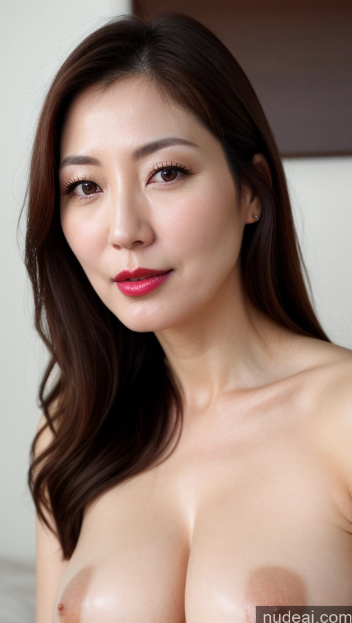 related ai porn images free for One Perfect Boobs Beautiful Lipstick Fairer Skin Korean Close-up View Brunette 40s Woman