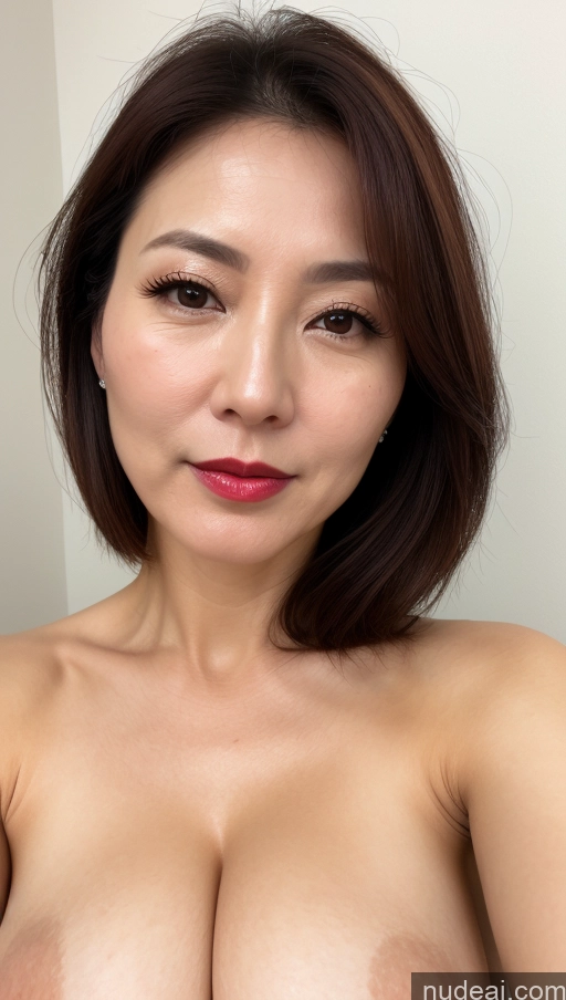 related ai porn images free for Woman One Perfect Boobs Beautiful Lipstick Fairer Skin 40s Brunette Korean Close-up View
