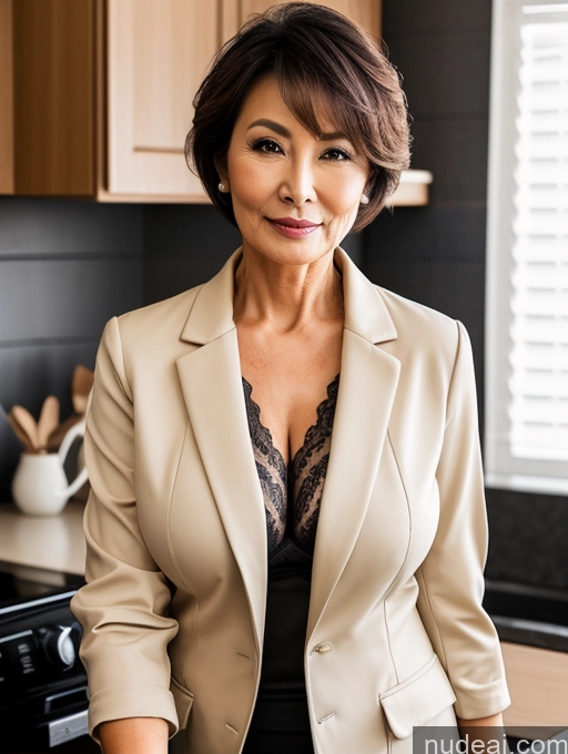 related ai porn images free for Milf Perfect Boobs Beautiful Perfect Body 70s Pixie Chinese Kitchen Bra Casual Jacket Professor Stylish Suit Cleavage Detailed Sexy Face Busty