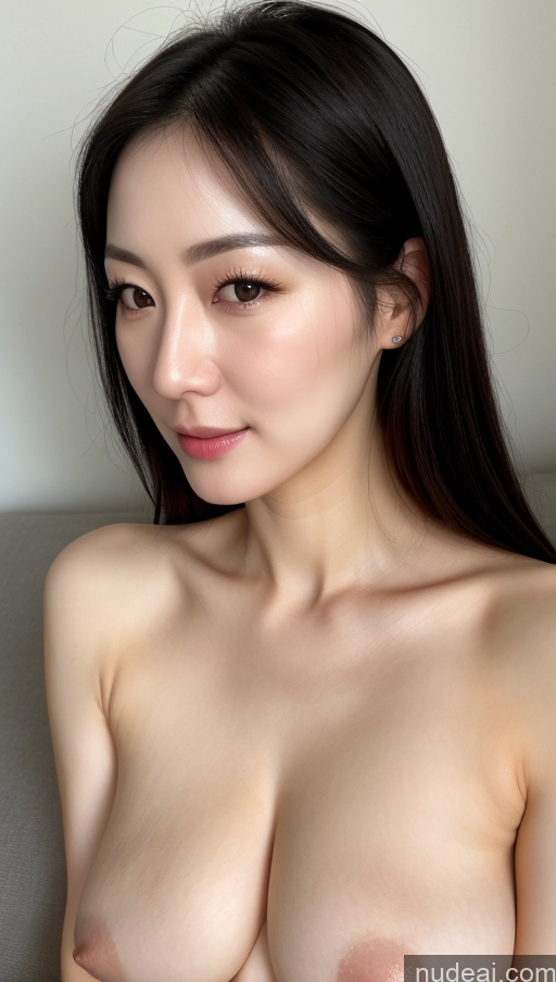 related ai porn images free for Woman One Perfect Boobs Beautiful Fairer Skin Korean Close-up View 30s Black Hair