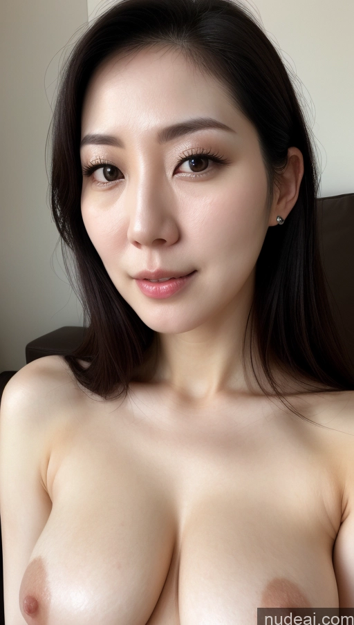 related ai porn images free for Woman One Perfect Boobs Beautiful Fairer Skin Korean Close-up View 30s Black Hair