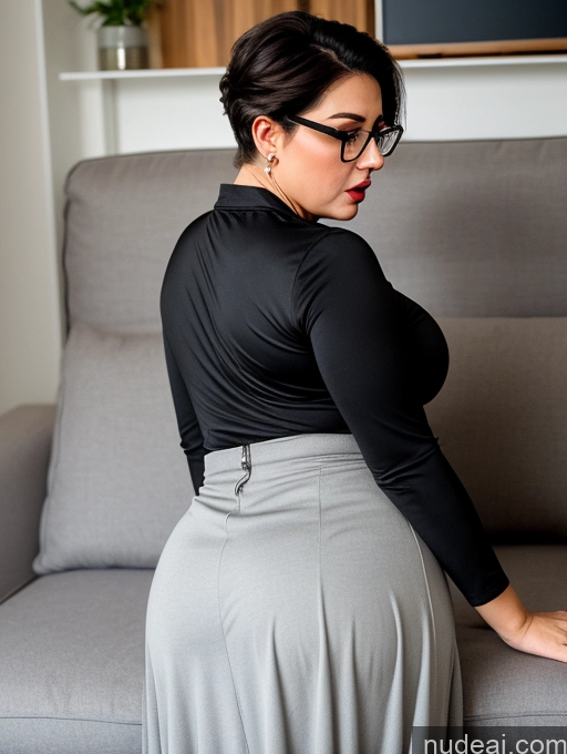 related ai porn images free for German Detailed Busty Short Big Ass Black Hair Jacket Big Hips Pixie Chubby Couch Glasses Angry Laughing Long Skirt 60s Back View Plank