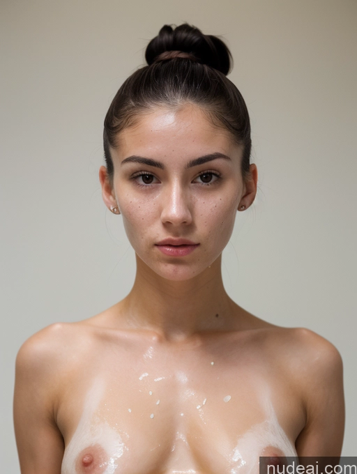 related ai porn images free for Short Fairer Skin Black Hair Tanned Skin 18 Serious Hair Bun Cumshot