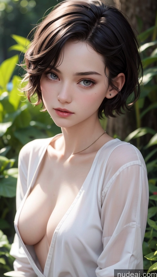 related ai porn images free for Black Hair Pixie Shirt Close-up View Small Tits 18 Skinny Fairer Skin White