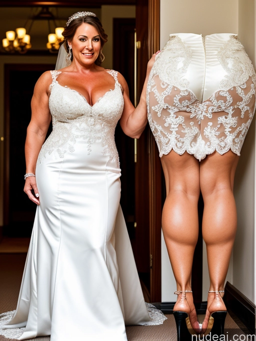 related ai porn images free for Milf Chubby Thick Big Ass Muscular High Heels Wedding