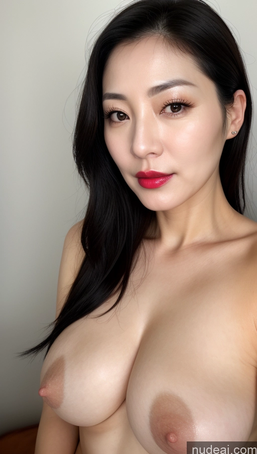 related ai porn images free for Woman One Perfect Boobs Beautiful Lipstick Fairer Skin Black Hair Close-up View 40s Korean
