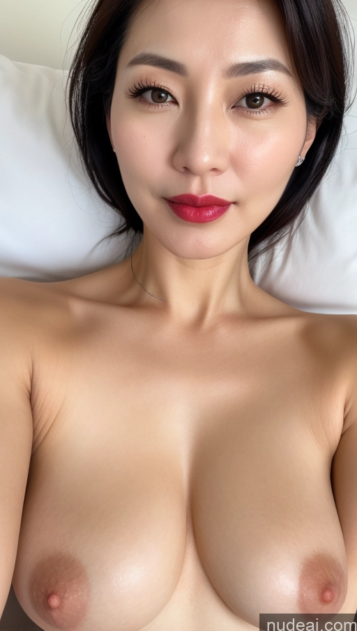 related ai porn images free for Woman One Perfect Boobs Beautiful Lipstick Fairer Skin Black Hair Close-up View 40s Korean