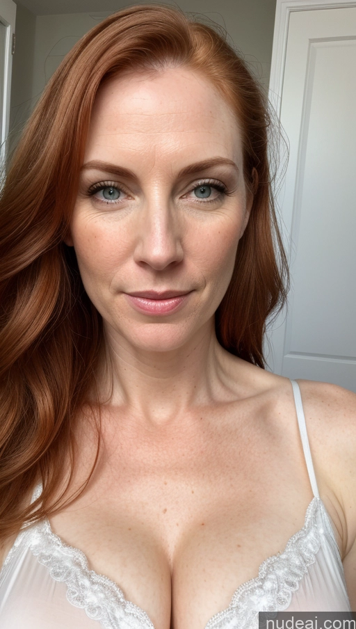related ai porn images free for Sexy Face Skin Detail (beta) Front View Cleavage Fairer Skin Nightgown Dutch Ginger 40s