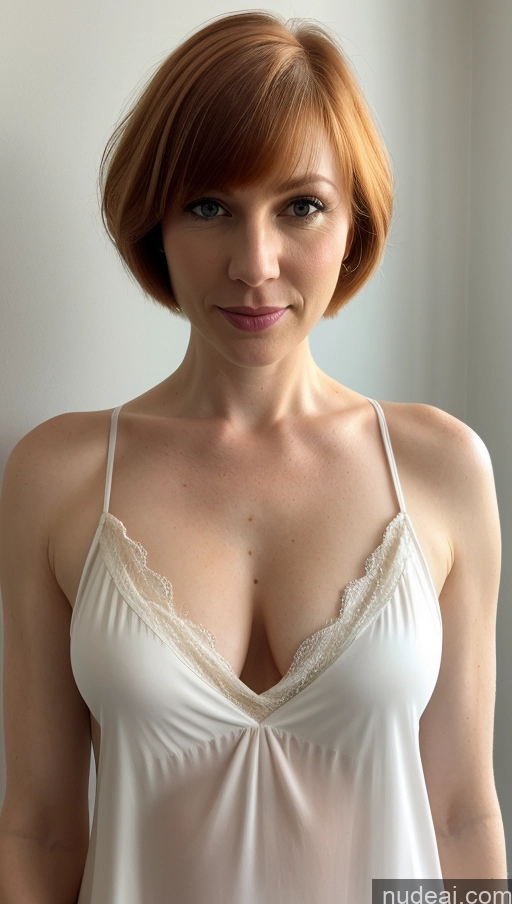 related ai porn images free for Sexy Face Skin Detail (beta) Front View Cleavage Fairer Skin Nightgown Dutch Ginger 40s Short Hair