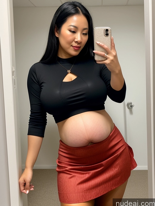 related ai porn images free for Milf Busty Big Ass Thick Big Hips Pregnant 20s Black Hair Vietnamese Detailed Casual Changing Room Traditional Thong Micro Skirt Mini Skirt Crop Top