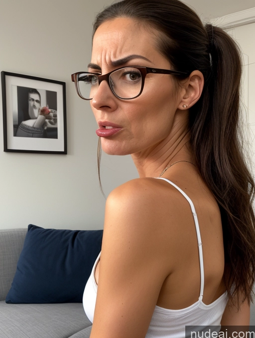 related ai porn images free for Jewish Angry Skinny Tall Small Ass Small Tits Glasses Couch Casual Chemise Detailed 50s Blowjob Ponytail