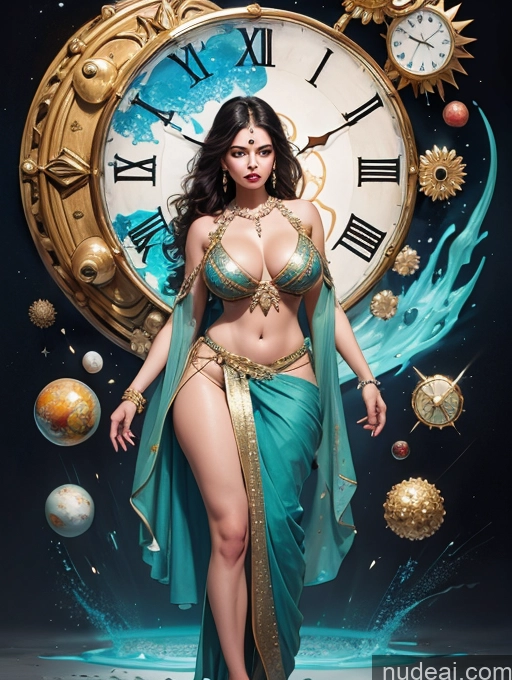 related ai porn images free for Woman One Beautiful Big Ass Big Hips Long Legs 20s Long Hair Brunette Surrealist Cleavage Pearl Jewelry Sari Indian
