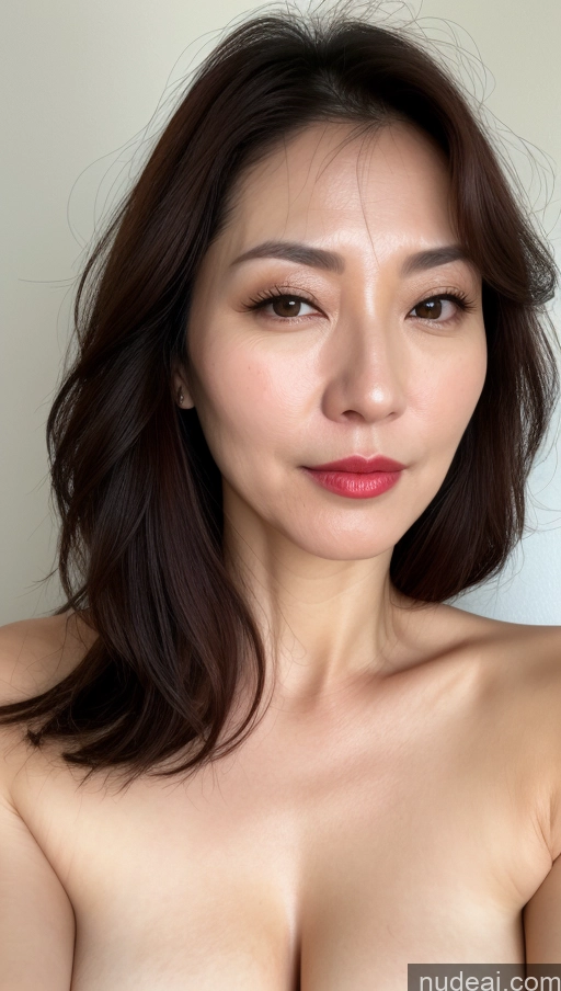 related ai porn images free for Woman One Perfect Boobs Beautiful Lipstick Fairer Skin 40s Korean Close-up View Brunette