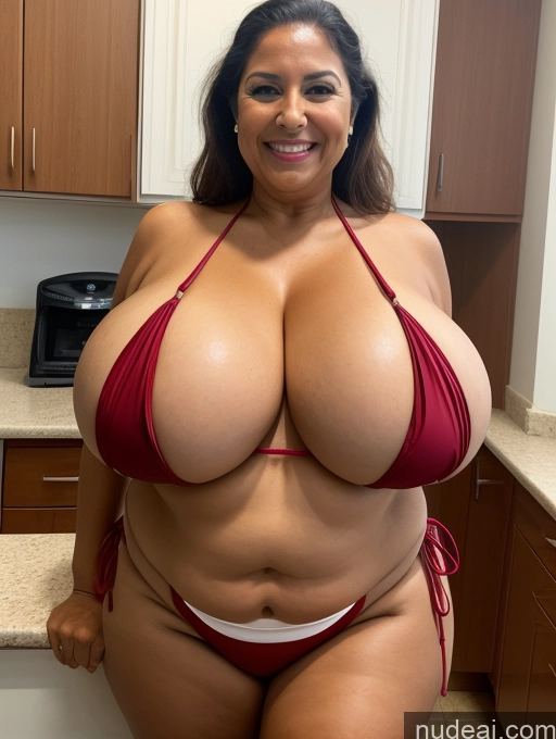 related ai porn images free for One Busty Huge Boobs Tanned Skin Front View Microkini Thong Laughing Thick Latina 80s Lab Coat Professor
