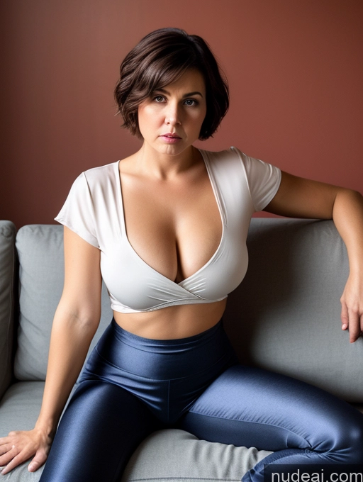 related ai porn images free for 60s Czech Short Thick Busty Serious Angry Short Hair Couch Shirt Satin Jeans Detailed Yoga Pants Close-up View Straddling