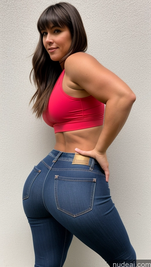 related ai porn images free for Athlete Big Ass Big Hips Jeans Bangs